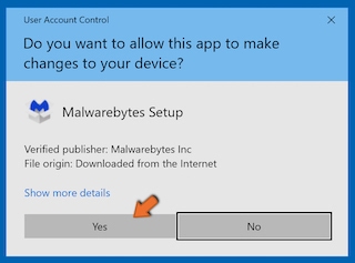 Installatie van Malwarebytes