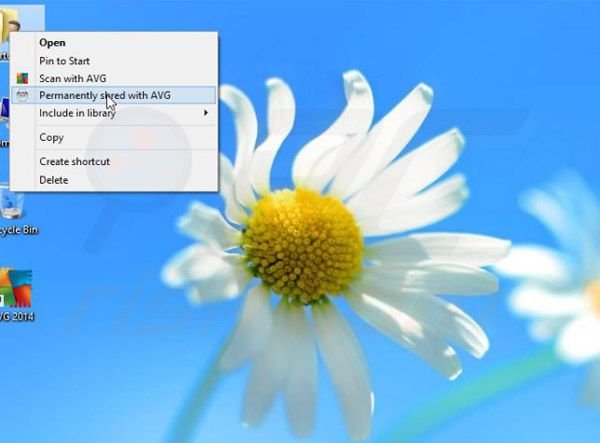 AVG Antivirus 2014 bestandsvernietiger