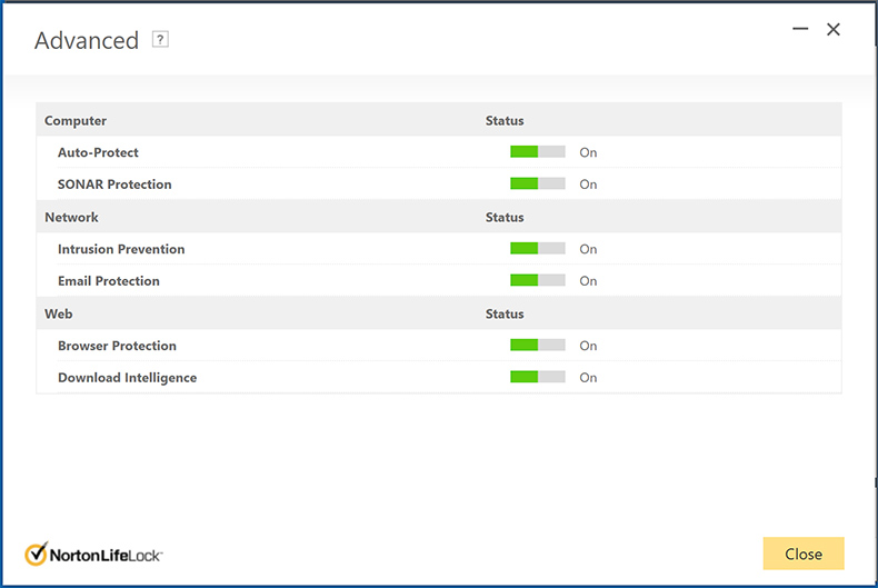 Norton AntiVirus Plus privacy bescherming