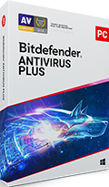 Bitdefender Antivirus Plus doos