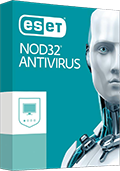 ESET NOD32 Antivirus box