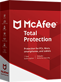 McAfee Total Protection doos