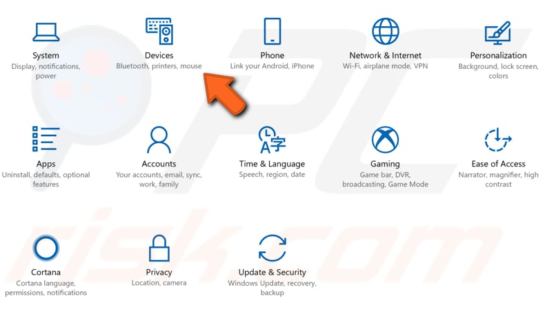 zet bluetooth aan stap 1