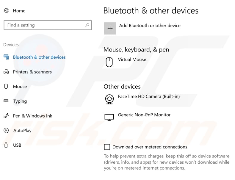 zet bluetooth aan stap 2