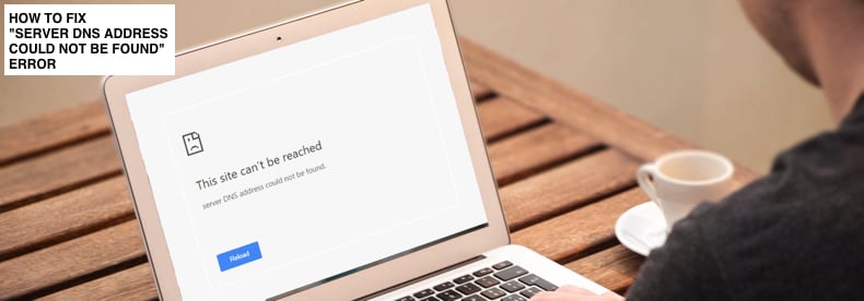 hoe repareren server DNS address could not be found fout
