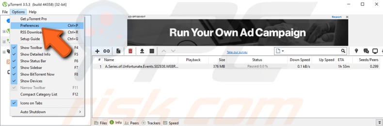 stel het downloadpad handmatig in stap 2