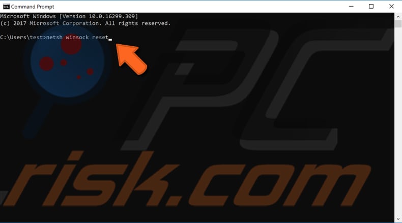 je ip resetten en dns-cache wissen stap 3