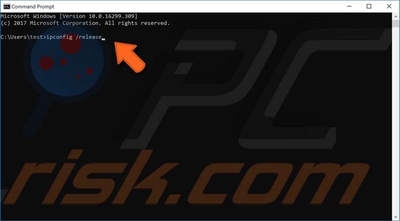 je ip resetten en dns-cache wissen stap 4