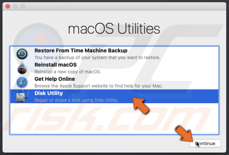 disk utility