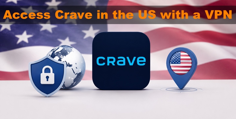 Crave in de VS bekijken met een VPN