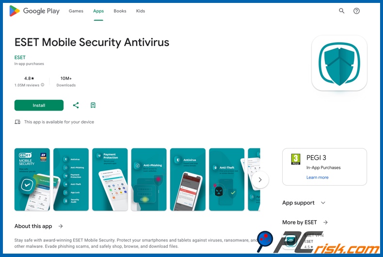 ESET op Google Play