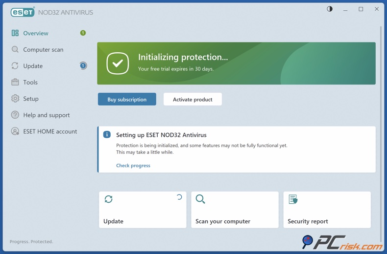 ESET-dashboard