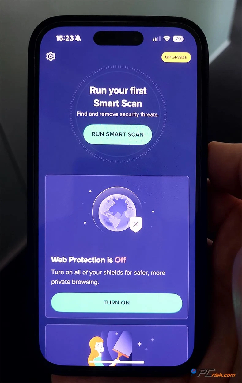 Avast voor iPhone