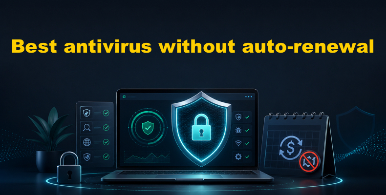 Beste antivirus zonder automatische verlenging