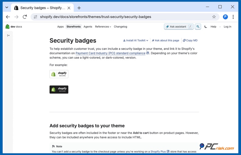 Shopify Secure-badge