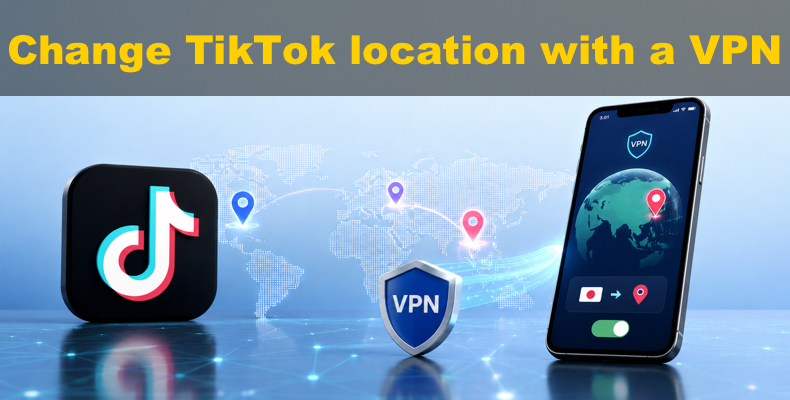 TikTok-locatie wijzigen met een VPN