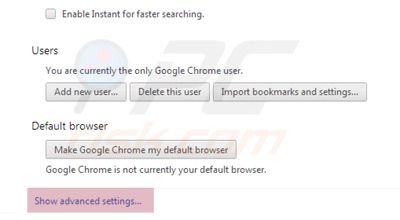 Google Chrome Geavanceerde Instellingen
