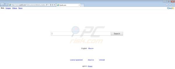 Qvo6.com virus - browser hijacker