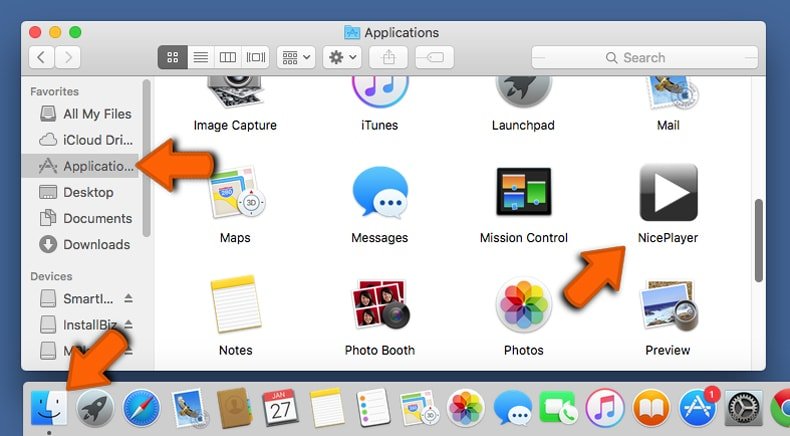 mac adware removal from applications folder