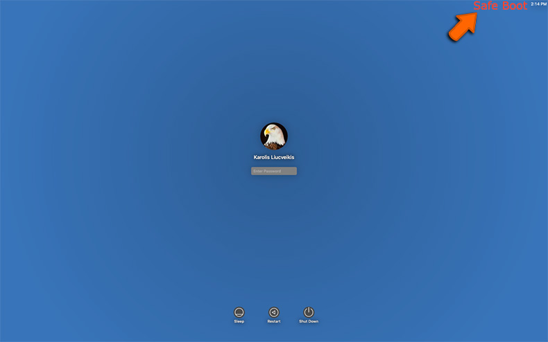 Mac OS veilig opstarten