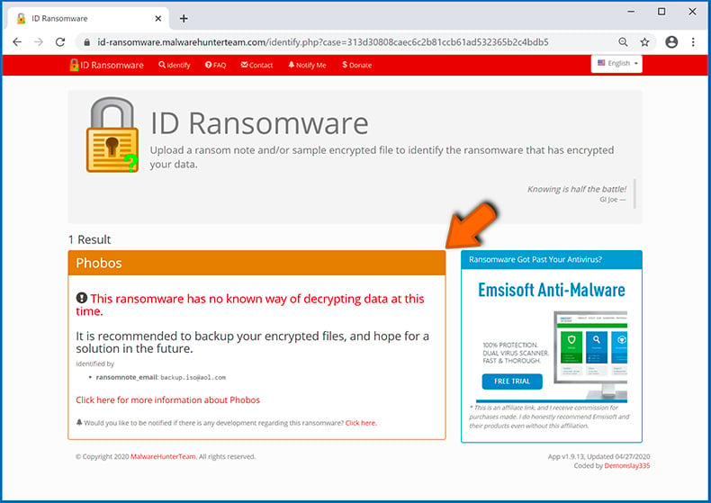 Ransomware identificeren (stap 5)