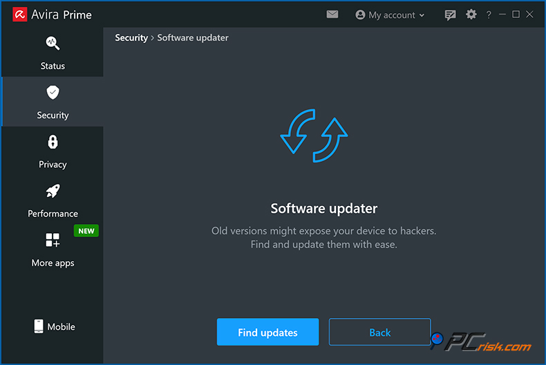 avira software-updater