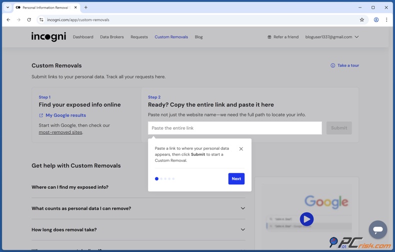 Incogni Verhuizingen op maat