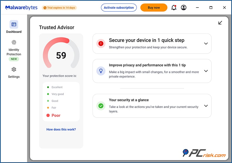 malwarebytes vertrouwde adviseur
