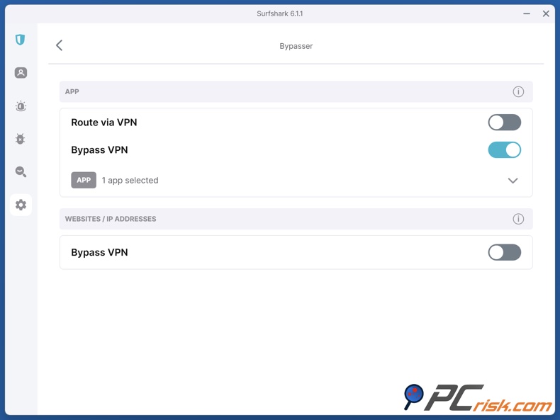 Surfshark VPN Omzeiler
