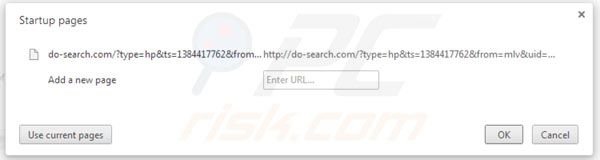 Verwijder Do-search.com als Google Chrome startpagina