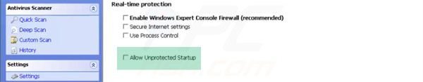 Windows Expert Console onbeschermde opstart