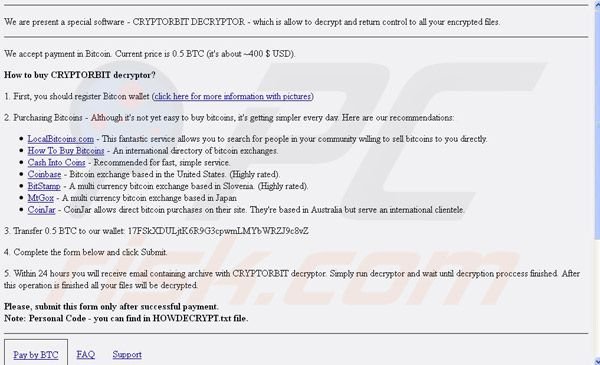 Cryptorbit decryptor instructions