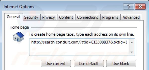 Search Protect by Conduit verwijderen als startpagina in Internet Explorer