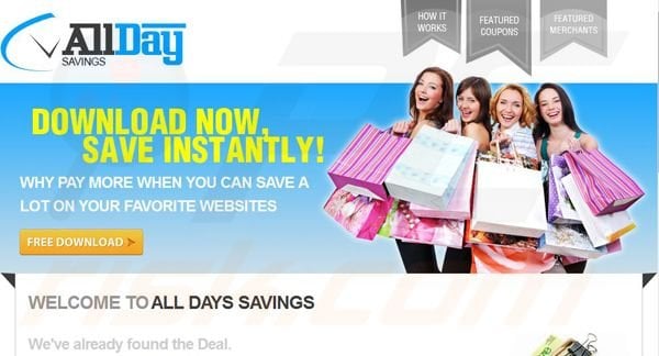 All Day Savings adware
