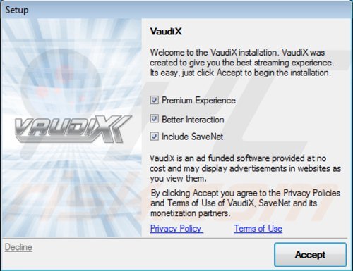 vaudix installer