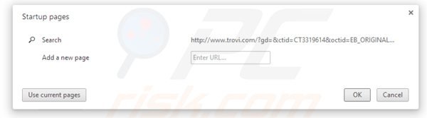 Verwijder de client connect ltd browser hijacker als startpagina in Google Chrome