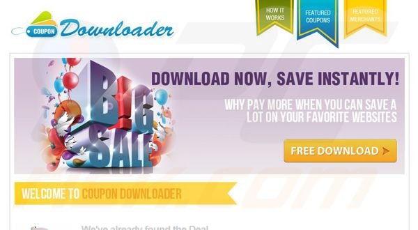 Coupon Downloader Advertenties