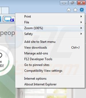 Verwijder GenesisOffers uit Internet Explorer stap 1