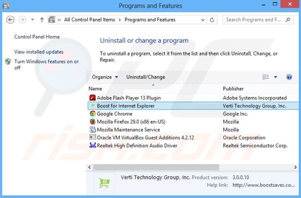 shop with boost adware uninstall