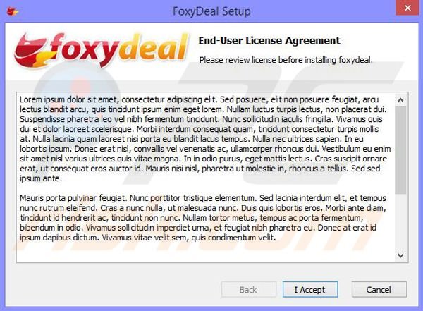 Installer voor foxydeal