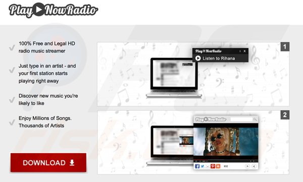 Play now Radio adware