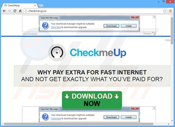 CheckMeUp adware