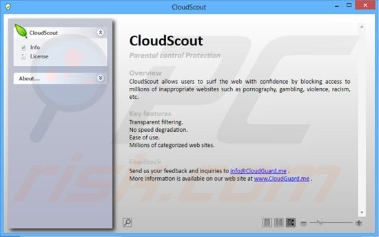 CloudGuard applicatie