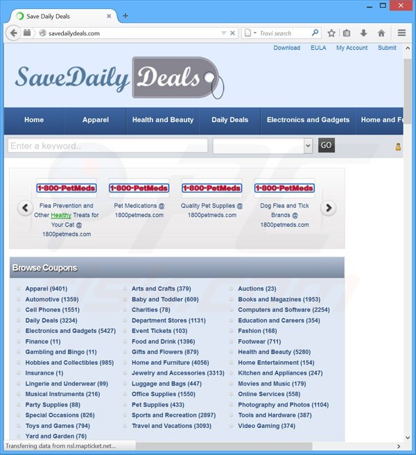 savedailydeals adware