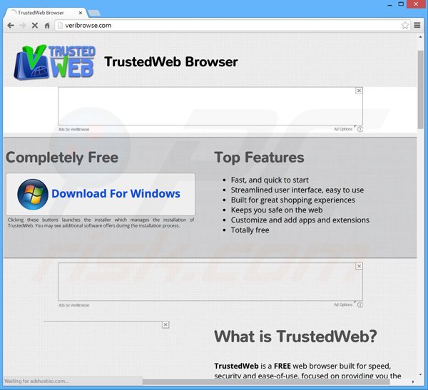VeriBrowse adware