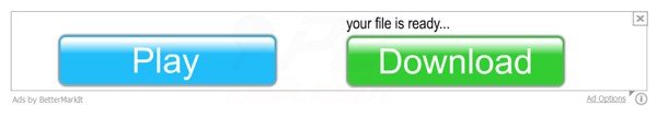 bettermarkit adware genereert intrusieve online advertenties