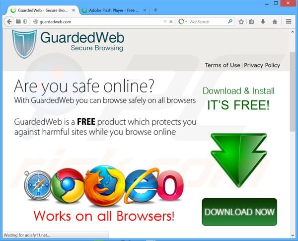 GuardedWeb adware