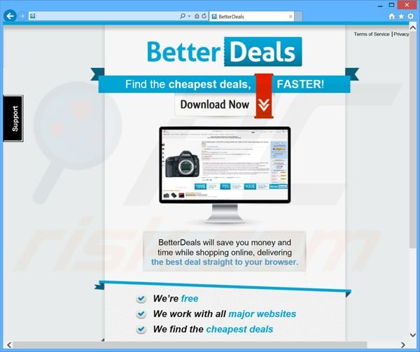 BetterDeals adware