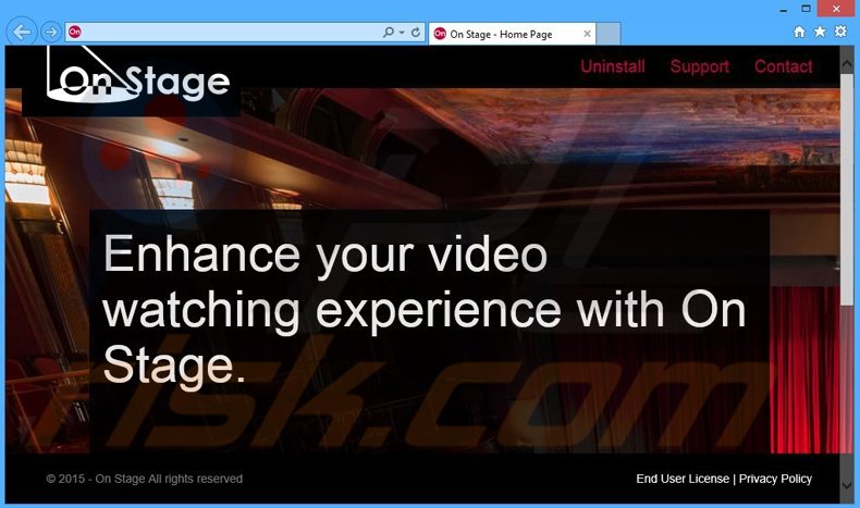 On Stage adware