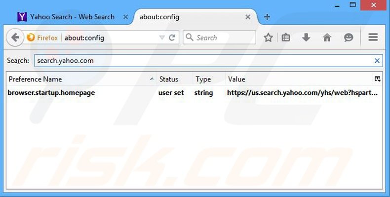 Verwijder ByteFence als standaard zoekmachine in Mozilla Firefox